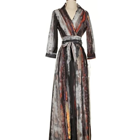Vince Camuto Dresses & Skirts - NWT Vince Camuto watercolor fall maxi dress, size 4